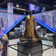 queen's costume in the front of a display.